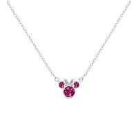 Disney Jewellery Disney Minnie Mouse CZ October Birthstone Necklace 0.7 x 0.7cm, 40-45cm
