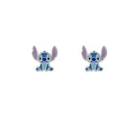 Disney Sterling Silver 925 Stitch Enamel Stud | Acotis - Sterling Silver