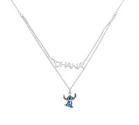 Disney Sterling Silver 925 Stitch Ohana Layered | Acotis - Sterling Silver