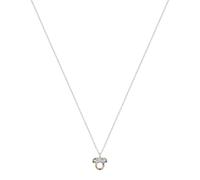 Disney Sterling Silver Multicoloured Cubic Zirconia Minnie Mouse Pendant