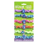 Disney Stich by Townley Girl Hair Scrunchies Set, Hair Accessories for Kids Aged 3+ Perfect for School Rewards, Gifts, Stocking Fillers, Birthday Parties, Spa Days, Makeovers, Pack of 6