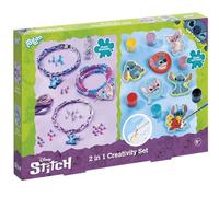 Totum Creativity Set Disney Stitch - Charm Bracelets & Paint Set, Ages 5+, 1 Pack