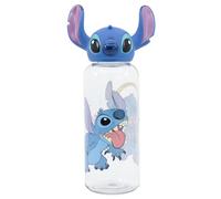 Disney Stitch 3D Figurine Drink Bottle 560ml BPA Free Kids Water Bottle