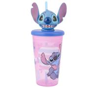 Disney Stitch 3D Head Lilac Soda Cup - 440ml