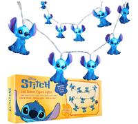 Disney Stitch 3D LED String Lights, 10 Pcs Battery-Powered