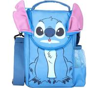 Disney Stitch 3D Lunch Bag with Strap for Kids School Thermal Insulated Large Food Carier for Girls