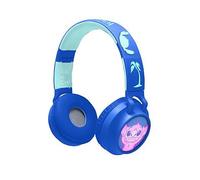 Disney Stitch 3D Rechargeable Headphones With Lights One Colour