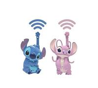 Lexibook, Disney Stitch, Stitch and Angel 3D walkie-talkies, 500m range, 2 communication channels, Belt clip, Blue/pink, TW18D1