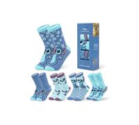 Disney Stitch 5 Pack Socks Multi One Size