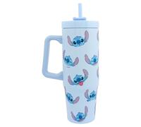 Disney Stitch 900ml Insulated Tumbler with Straw and Lid | Official Stitch Merchandise by Polar Gear |Double Wall Stainless Steel Tumbler Insulated Cup