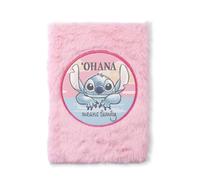 Disney Stitch Kids Plush Fluffy Lined Notebook Back to School