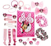 Disney Stitch Advent Calendar 2025 for Girls Hair Accessories Frozen Christmas Countdown Calendar Hair Clips Bands Scrunchies Gifts for Girls (Pink)