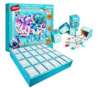 Disney Stitch Advent Calendar 2025 Jigsaw Puzzle 1000pcs Christmas Countdown Calendar Family Game Activity 24 Days Puzzles Stitch Gifts