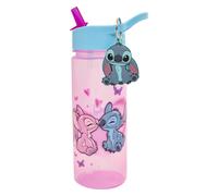Disney Stitch and Angel 500ml Kids Water Bottles with Straw by Polar Gear
