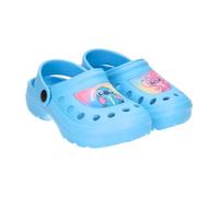 Disney Stitch and Angel Sandals for Girls, Clogs Summer Sandals, Sizes EU 24 to 31, blue, 10/10.5 UK Child
