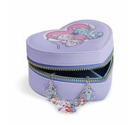 Disney Stitch & Angel Heart Jewellery Box and Bracelet Set