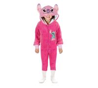 Disney Stitch Angel Pink Onesie Pyjamas | Size: 7-8 Years Disney Pink 7-8 Years