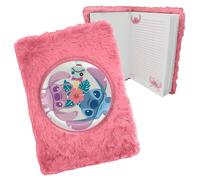 Disney Stitch & Angel Plush Red Notebook ST00081 | Acotis