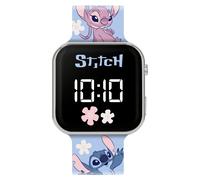 Disney Stitch & Angel Printed Led Watch LAS4200ARG | Acotis - Stainless Steel