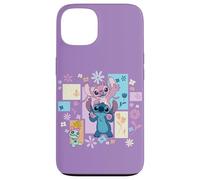 Disney Stitch & Angel Spring Easter Friendly Flower Faces Case for iPhone 13