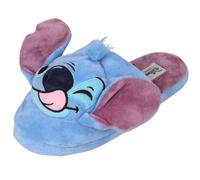 DISNEY Stitch ANTI-SLIP women's slippers, SOFT home slippers, blue SLIPPERS