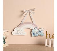 Disney Stitch Baby Hanging Plaque Disney Multicolor