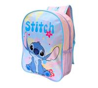 Disney Stitch Backpack Girls Kids Rucksack School Bag Character Carry Bag Pink Adjustable Shoulder Straps Premium Travel Backpacks Lilo