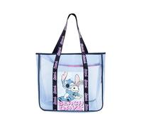 Disney Stitch Beach Bag, Travel Bag, Shopping Bag, Transparent Shoulder Bag, Gift for Women and Teens