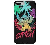 Disney Stitch Beach Vibes Hawai’i Hibiscus Flowers and Palms Case for iPhone 7 Plus/8 Plus