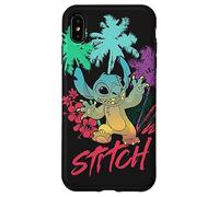 Disney Stitch Beach Vibes Hawai’i Hibiscus Flowers and Palms Case for iPhone XS Max