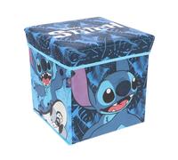 Disney Stitch Blue Stool Storage Cube 30cm Disney Blue