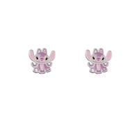 Disney Stitch Brass Slv Plt Angel Stud Earrings | Acotis - Base Metal