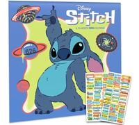 Disney Stitch Calendar 2026 - Deluxe 2026 Lilo & Stitch Wall Calendar Bundle with Over 100 Reminder Stickers (Experiment 626 Gifts Office Supplies)