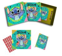 Disney Stitch Calendar 2026 Gift Box Set Calendar, A5 Diary & Pen with FREE Organising Stickers Included