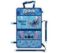 Disney Stitch Car Organiser, Travel Bag, Multiple Pockets, Car Seat Protector, Kids Organiser, Car Seat Back Protector, Robust Design