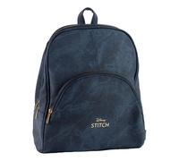 Cerda Group Stitch Casual Fashion Leatherette 34x27.10x12 Cm Backpack Blue