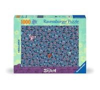 Disney Stitch Challenge, 1000pc Jigsaw Puzzle - Brand New Sealed