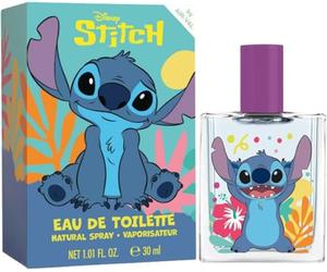 Disney Stitch Children Eau de Toilette Natural Perfume Spray | Vegan, Cruelty-Free, Dermatologically Tested EDT Spray for Kids & Teens | Stain-Free Perfume | Safe Daily Fragrance Gift, 30ml