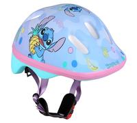 DISNEY Stitch children's bike helmet, for girls, blue, adjustable 44-48 cm (Blue)