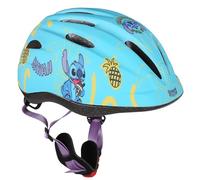 DISNEY Stitch children's bike helmet, lightweight, turquoise, adjustable 48-52 cm