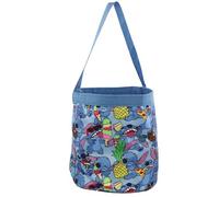 Disney Stitch Chomp Chomp Bucket Tote Bag, Blue, One Size