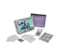 Disney Stitch Christmas Eve Box Fillers with Coloring Pages, Stickers, Crayons & Door Sign - Festive Activity Set for Kids, Arts & Crafts Set, Xmas Eve Box for Girls & Boys, Creative Festive Fun