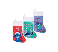 Disney Stitch Christmas Stockings Pack Of 3 Disney Multicolor