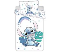 DISNEY Stitch Cotton zipper bedding, toddler, child bedding, 100% cotton, 100x135 cm Oeko-Tex (A)