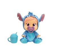 CRY BABIES DISNEY STITCH Nurturing Doll Cry Babies Loving Care Inspired By Stitch, Includes 3 Accessories And Cries Real Tears Kids Age 3+ and up