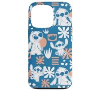Disney Stitch Cute Hawaii Print Case for iPhone 13 Pro