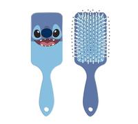 Disney Stitch Detangling Paddle Hair Brush, Cute and Functional Rectangular Design for All Hair Types, Gentle on Tangles for Kids and Adults