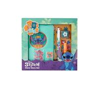 Disney Stitch Diary Craft Set, Fluffy Diary Set for Children from 3 Years, DIY Decoration Set with Stickers, Glitter Stamps and Pens, Creative Set, Girls Gift, Writing Set from 3+