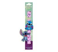 Disney Stitch Digital Slapband Blue Watch LAS4140ARG - Stainless Steel