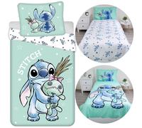 DISNEY Stitch DOUBLE-SIDED, children's bedding with zip, 100% COTTON 140x20